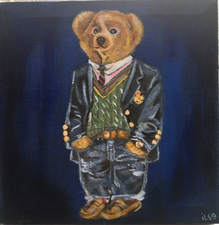 Schilderij: Polo Bear