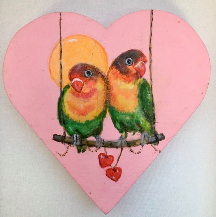 Schilderij: Valentijn